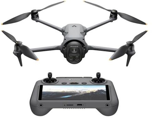 DJI Mavic 4 Pro with DJI RC 2, Flagship Tri-Camera Drone with 100MP 4/3 CMOS Hasselblad Camera, Drone for Professionals, 30km Video Transmission, 51-Min Max Flight Time