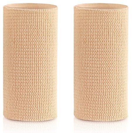 Lot de 2 manchons en gel pour les modes de vie actifs qui protègent contre la douleur causée par les bottes et les patins rigides (couleur de la peau)