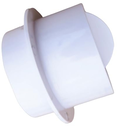 PVC Exhaust Duct Check Valves Replacement None Return Valves Backflow Preventer for Ventilation Systems Easy Installation Pipe Draft Blocker