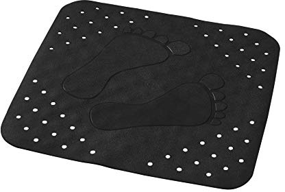 RIDDER Duscheinlage Plattfuß schwarz 54x54 cm