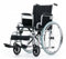REHASHOP Rollstuhl Karibu - Sitzbreite 51 cm - Fußstützen und Armlehnen klappbar, sehr stabil und faltbar