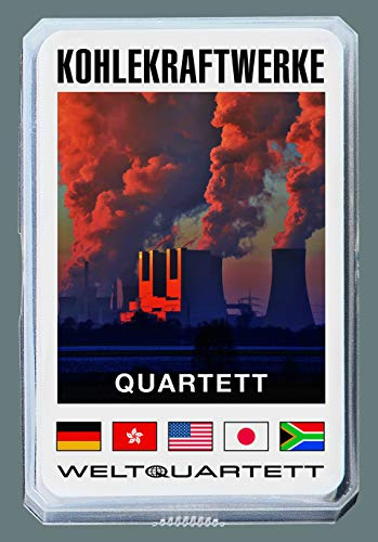 1019 - KOHLEKRAFTWERKE-Quartet - Earth Warmers on 32 Playing Cards (DE Edition)