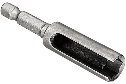 CoCud Steckschlüssel, 1/4 Sechskantschaft, 8mm Buchse, 2,5 Länge, CR-V Tiefnut-Schnellwechsel-Schlitzbohrer - (Anwendungen: für erweiterte Reichweite)