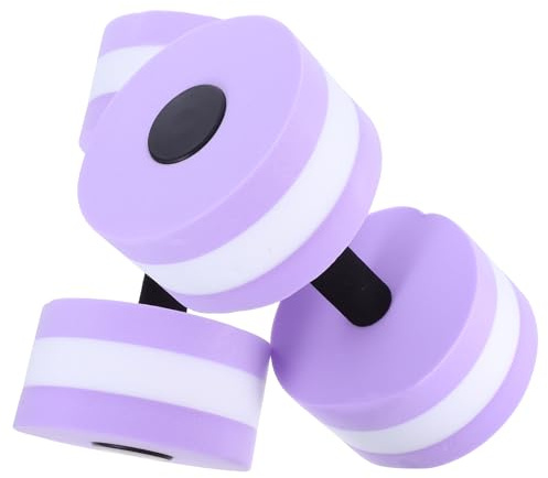 Yardwe HaltèRes Aquatiques Eva Lot De 2 pour Fitness Piscine RéSistance À l'eau Exercices Aquagym Et Musculation
