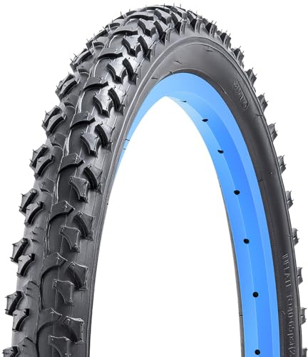 FengCan 20x1.95 Fahrradreifen 53-406, 20 Zoll Reifen, Schwarz, Faltbar, Schlauchreifen, Knorrig, Mountainbike, Rennrad, Stadtrad, Gravelbike