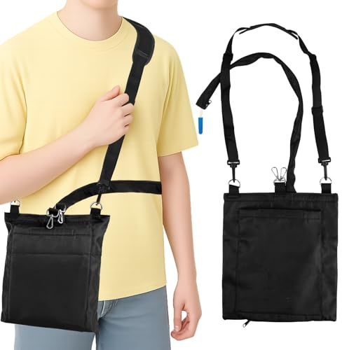 Support Pour Sac De Drainage Urinaire Pour Fauteuil Roulant, Sac Urinaire Pour Fauteuil Roulant Sac Avec BandoulièRe RéGlable, Porte Poche à Urine Pour Fauteuil Roulant, Support Pour CathéTer
