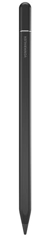Vonmählen Smart Pencil - Penna digitale magnetica con 6 ore di durata della batteria, sensibilità di inclinazione e ricarica rapida - nero