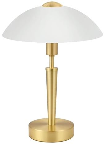 EGLO Tischleuchte Solo 1, 1 flammige Tischlampe, Material: Stahl
