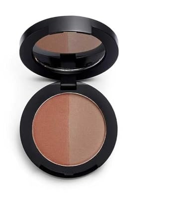 Revolution Pro - Ombretto per sopracciglia in polvere Duo Brow - Auburn