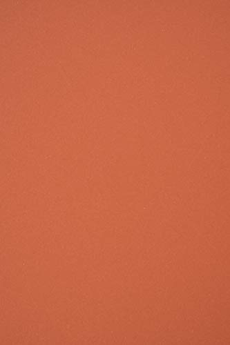 Netuno 10x carton rouge brique Materica Terra Rossa 360g A4 210x297mm carton coloré papier cartonnée haute qualité pour billets d'entrée couvertures de livres cartes de visite décoration brochures