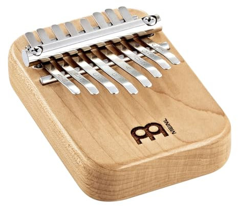 Sonic Energy Massivkörper Kalimba – C-Dur, 8 Töne – Ahornholz – Für Meditation, Yoga, Percussion – Inkl. Zubehör (KL801S)