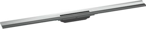 hansgrohe RainDrain Flex - Canaleta para ducha (1000 mm, se puede acortar para montaje en pared)