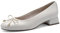MARCO TOZZI Damen Pumps mit Schleife Elegant, Cremefarben (Cream patent), 39 EU