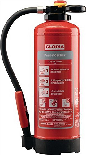 Gloria 801291142 Extincteur en poudre 12 kg