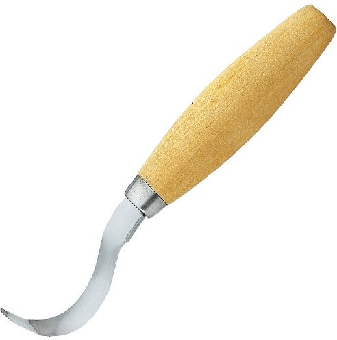 Mora 163s Crook Messer Löffel und Holzschnitzerei Werkzeug - Made in Sweden