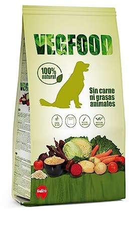 GALITO Vegfood Pienso Vegetariano para Perros Adultos 15 kg