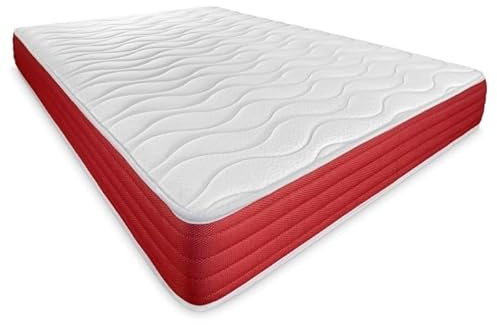 elalmacendelcolchon - Colchón Viscoelástico, Modelo Rubi, 80 x 180 - Altura 21cm - Firme y Confortable