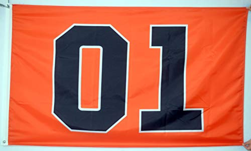 2But Generale Lee # 01 Hazzard Flag Banner 3 x 5 Piedi