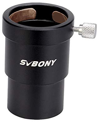 SVBONY SV157 Telescope Extension Tube 1.25 Inch Telescope Eyepiece Extension Tube Adapter Optical Length 34mm Accept Standard 1.25inch Filters (56mm)