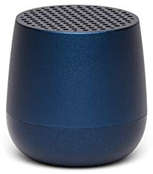 Lexon Mini Enceinte Bluetooth Portable MINO+, Micro Mains-Libre et déclencheur Selfie, Rechargeable sans Fil pour PC et Smartphone - Bleu Foncé