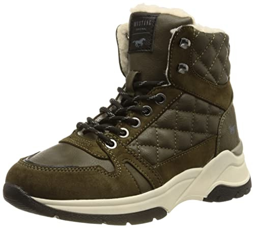 MUSTANG Damen Schnuerbooty, Military, 38 EU