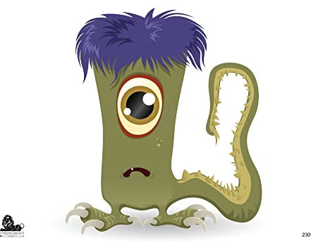 10x Stronghold Fantasyauflage - Monster IV - 42 x 59 cm - wasserabweisend/reißfest; Zielscheibe, Ziel beim Bogenschießen