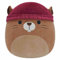 Squishmallows 19,1 cm Chip Der Biber mit Hut, (SQHW00605)