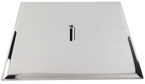 Yosoo Health Gear Pommeau de Douche Carré 50 cm, Moderne, Acier Inoxydable, Effet Pluie, Cascade Ultra Fine, Couverture Complète du Corps, Haut Débit