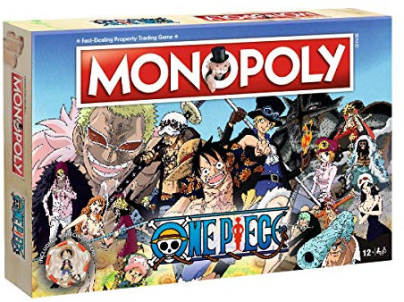 Winning Moves One piece Monopoly Board Game, Tour Dressrosa and join The Straw Hat Crew and advance to Bellamy, Violet, or even Luffy, 2–6 players makes a great gift for anime fans aged 8 plus