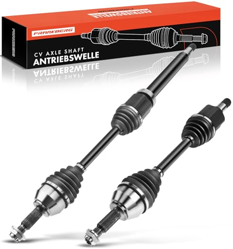 Frankberg 2x Arbre de Transmission Boîte de vitesses manuelle Essieu Avant Gauche Droite Compatible avec Tourneo Connect 1.8L Transit Connect P65 P70 P80 1.8L Remplacer# 1600420