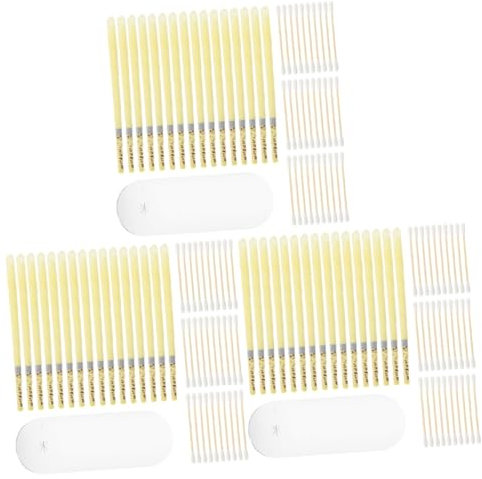 minkissy 3 Sätze Ohrstöpsel Kerze Praktischer Haushalt Kompakte Ohrenschmalzentfernung Heimohrenreiniger Bequeme Ohrenschmalzentfernung Ohrenkerzen Ohrenzubehör Ohrenschmalzzubehör