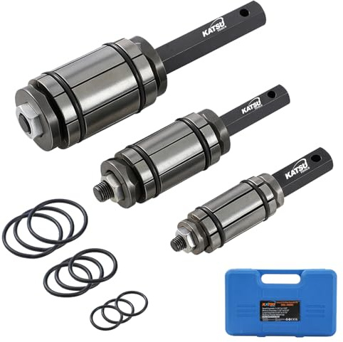 KATSU Tools Juego 3 pz expansor tubo escape – gama económica, kit universal ensanchador para sistemas escape, silenciadores, camiones y vehículos