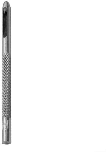 Perforadora de cuero de precisión de 154 mm, perforadora redonda para cinturones y correas de reloj, manualidades, lona, vinilo, correas de goma y juntas 45 agujas de acero para dispositivo (2 mm)