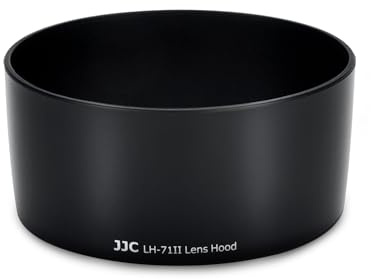 JJC Bajonett-Gegenlichtblende für Canon EF 50 mm f/1.4 USM DSLR EF-Mount Objektiv Ersatz von Canon ES-71II