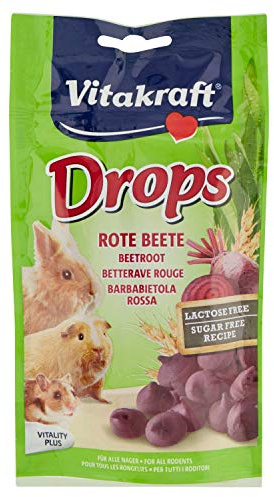 Vitakraft Snack for Rodents Red Beetroot Lactose Free All Rodents 75g