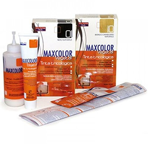 Vital Factors Italia 830 Maxcolor Vegetal Tita Tricologica 5, Castano Chiaro Cenere, 140 ml