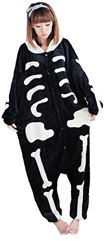 Kigurumi-pyjamas, djurdräkt för karneval, halloween och fest, cosplay-overall i flanell, mjuk och bekväm, XL