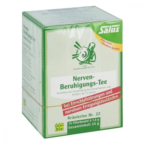 NERVEN-BERUHIGUNGS-Tee Kräutertee Nr.22 Bio Salus 15 St