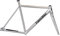 FabricBike Light - Fixed Gear Fahrrad Rahmen, Single Speed Fixie Fahrrad Rahmen, Aluminium Rahmen und Gabel, 4 Farben, 3 Größen, 2.45 kg (Größe M) (Light Polished, M-54cm)