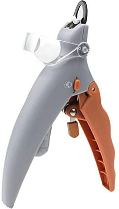 Cat Dog Nail Clippers and Trimmer, Pet Nail Clippers with LED Light, Grooming Supplies Dog Cat Ergonomic Pet Nail Clipper for pet Claw Care(1)