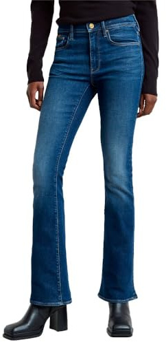 G-Star Damen 3301 Flare Jeans, Blau (Faded Zonal Wind D21290-D760-G728), 25W / 30L