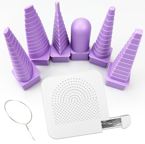 7er Set Formenspindeln, Drahtdesign, Schmuck Stick, Drahtschmuck Basteln