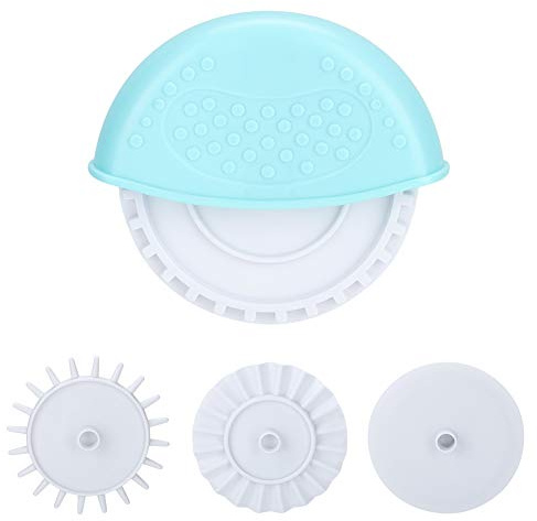 4PCS Pastry Wheel, Plastic Dough Cutters Lattice Decorative Roller Pie Dough Cutters Rolling Cookie Cutter Pizza Pastry Cookie Decorationfor DIY Baking Cooking Tool