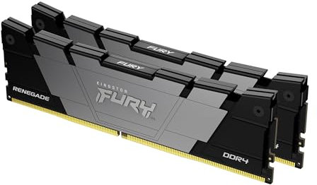 Kingston FURY Renegade 16GB 4000MT/s DDR4 CL19 DIMM (Kit of 2) Desktop Gaming Memory - KF440C19RB2K2/16