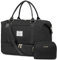 LOVEVOOK Travel Gym Bag - Womens Weekend Overnight Duffel with Wash Bag, Shoe Compartment, Waterproof, Cabin Hand Luggage, Carry On for Easyjet