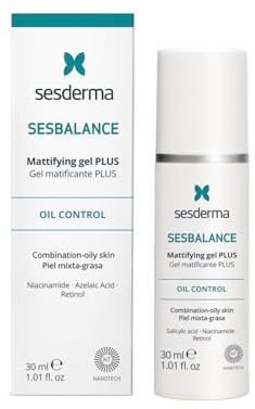 Sesderma Sesbalance Gel Cream – Oily & Combination Skin – Mattifies, Refines Pores & Smooths Blemishes – 50 ml