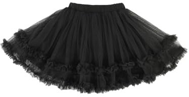 GroYolan Mädchen Tütü Rock 3-Lagiger Tüllrock Kinder Elastischer Bund Prinzessin Ballettrock für Party Tanz Kostüm Casual 1-10 Jahre