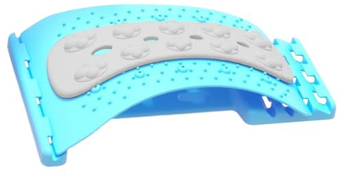 Estirador Dorsal | Masajeador De Tracción,Tablero De Estiramiento De Espalda Con Crujido | Para Relajación Muscular De La Espalda Recuperación Uso Hogar Oficina Viajes Trabajo Hombres Mujeres