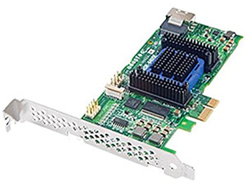Adaptec RAID 6405E – RAID-kontroll (SAS, SATA, halvhöjd (lågprofil), 0, 1, 10, 1E, JBOD, pmc-Sierra pm8013, 6 Gbit/s, 3,3/12)