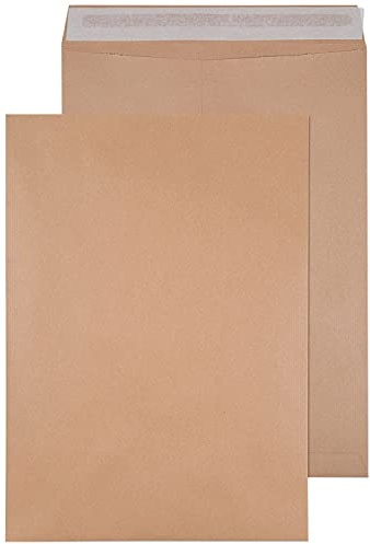 Q-Connect Envelope 458x324mm Pocket Self Seal 135gsm Manilla (Pack of 125)